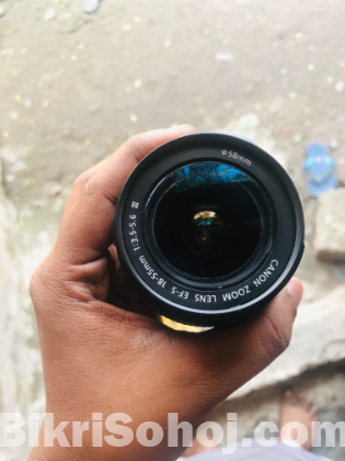 Canon 18-55 non stm lens